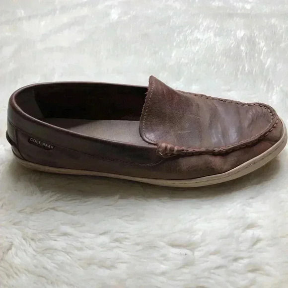 Cole Haan Brown Loafer Slip On Shoes Size  10 - Picture 6 of 13
